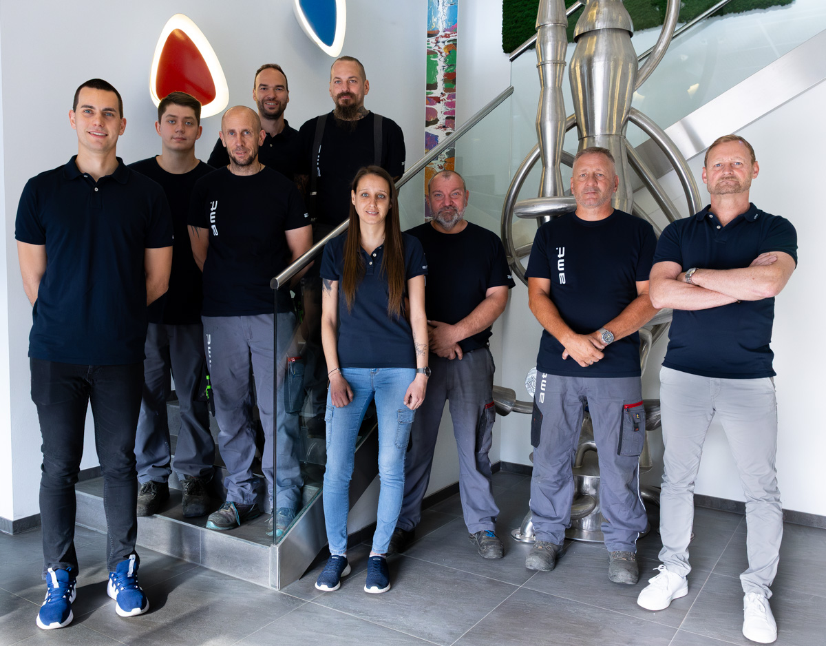 Mitarbeiter der AMT Behälter + Metalltechnik